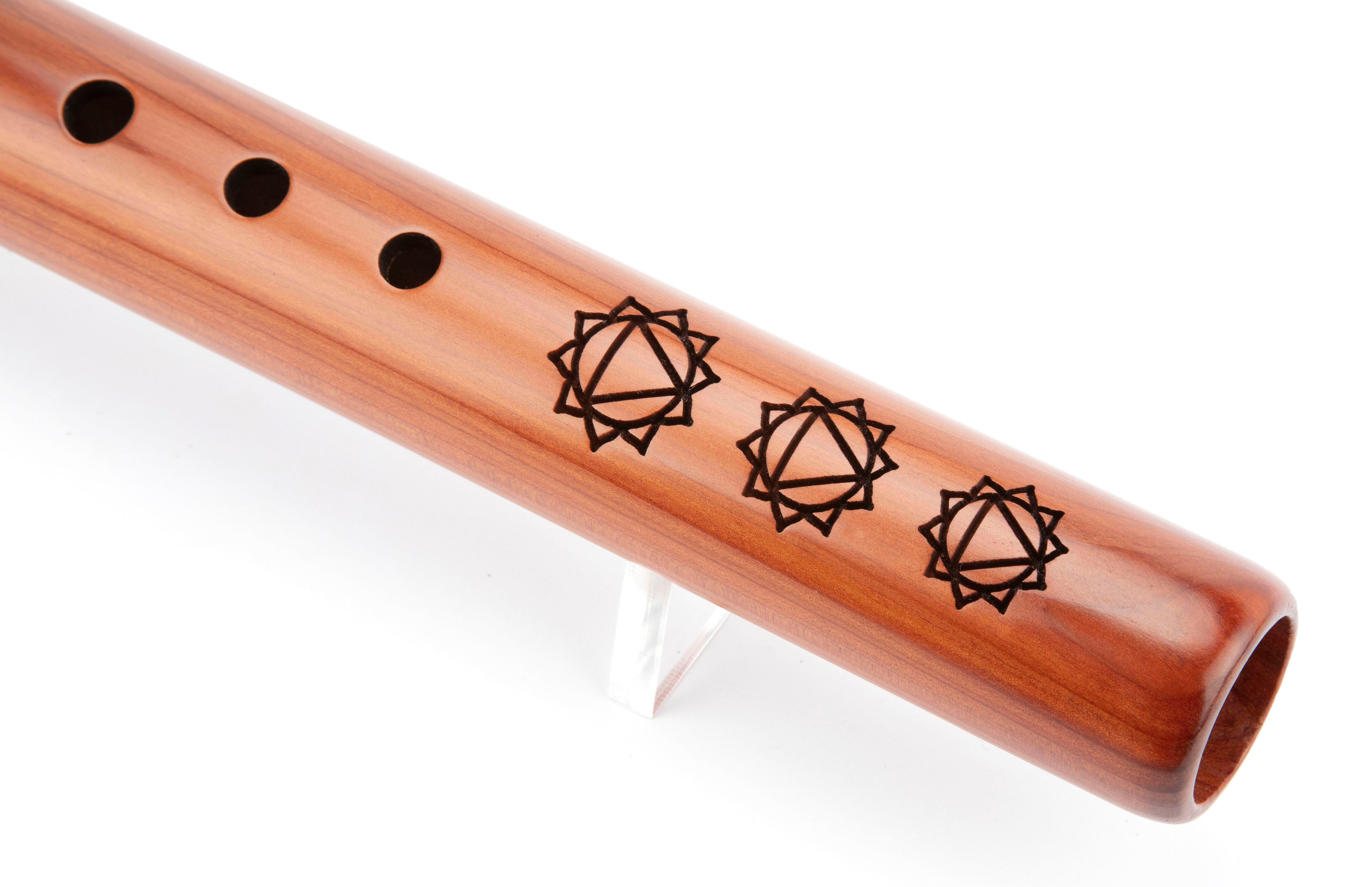 Flauta Espiritual do Chakra do Plexo Solar - tom do baixo E