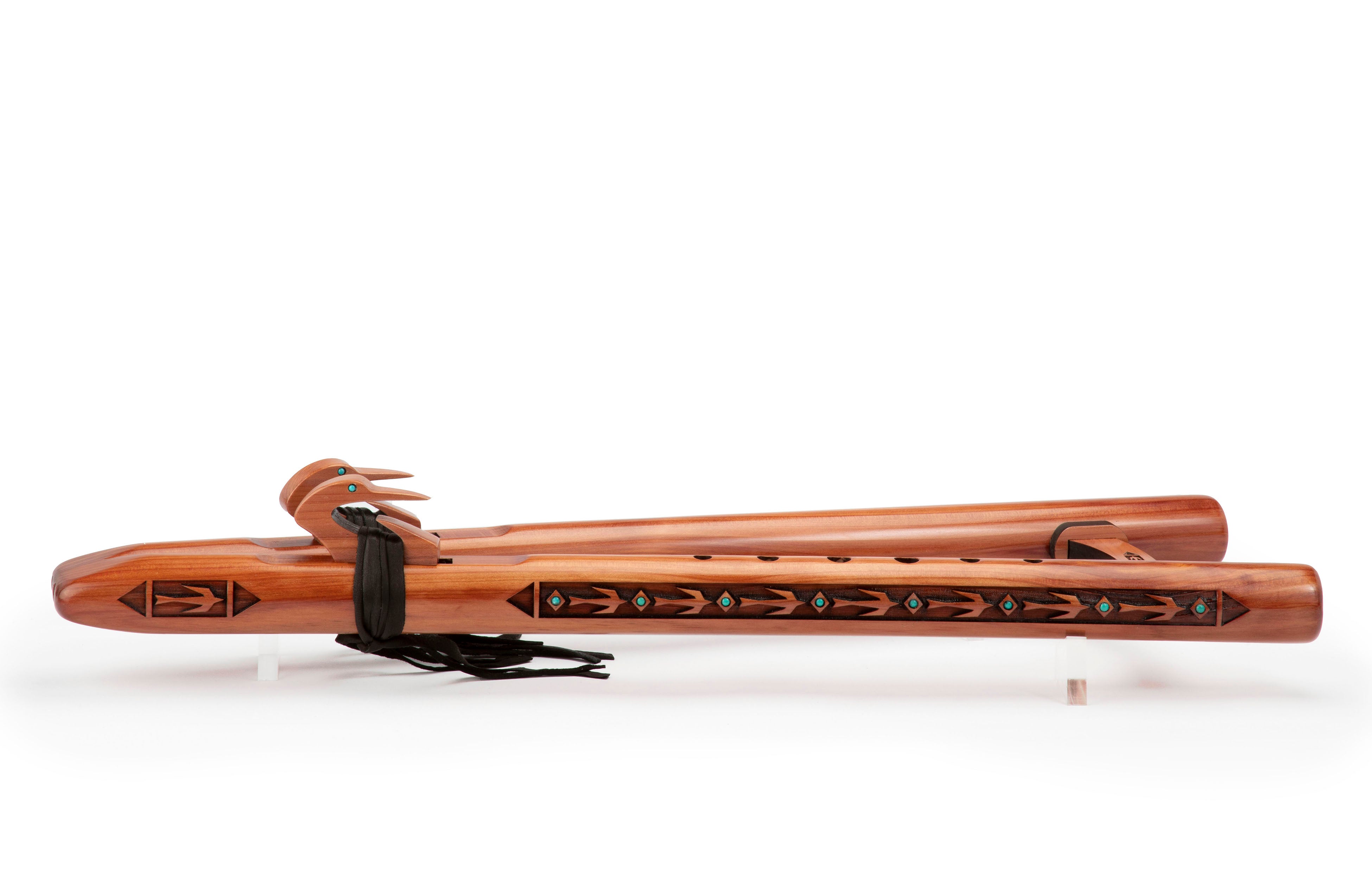 Double Migration 'A' Signature Flute - Aromatic Cedar