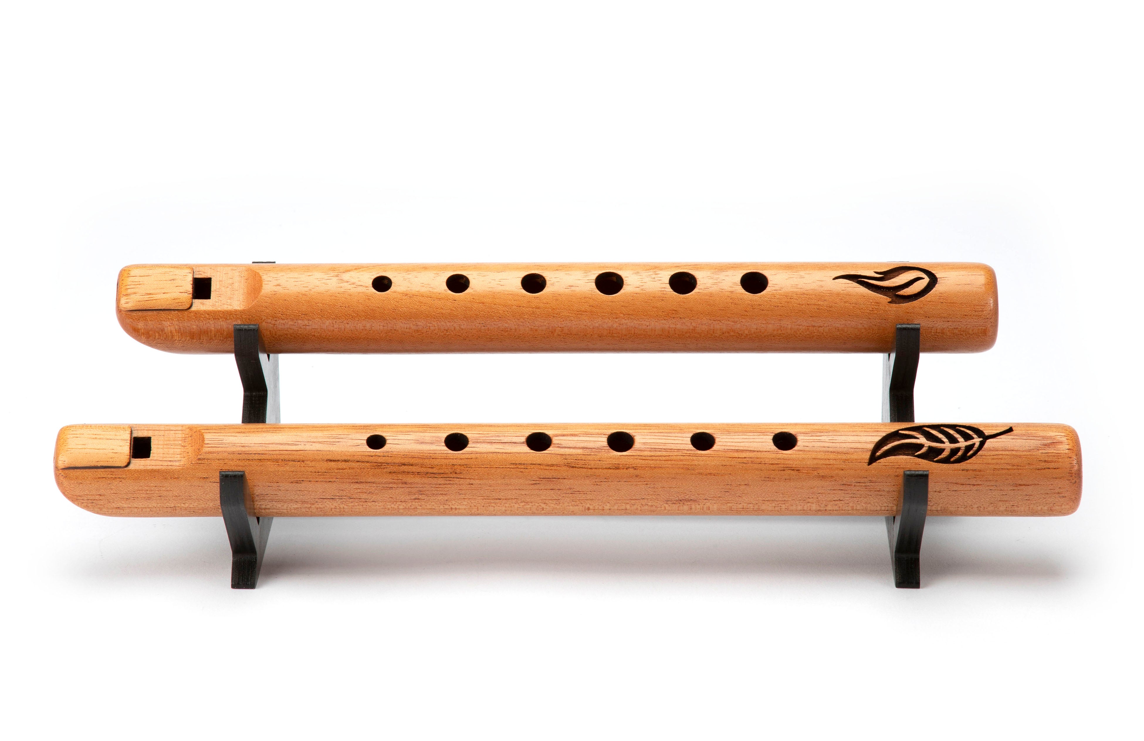 Double Branch Flute Stand - Onyx