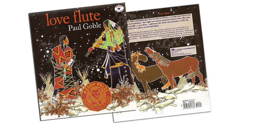 Flauta do Amor de Paul Goble - Livro Ilustrado