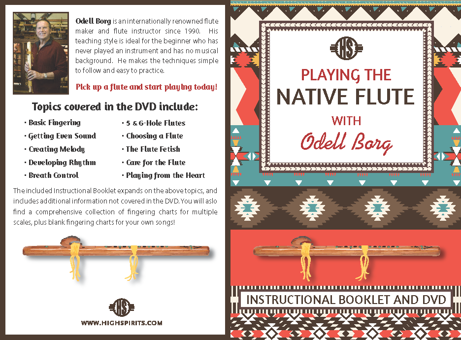How to Play the Native Flute | Print Option - High Spirits Flutes